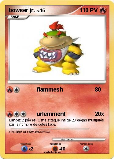 Pokemon bowser jr.