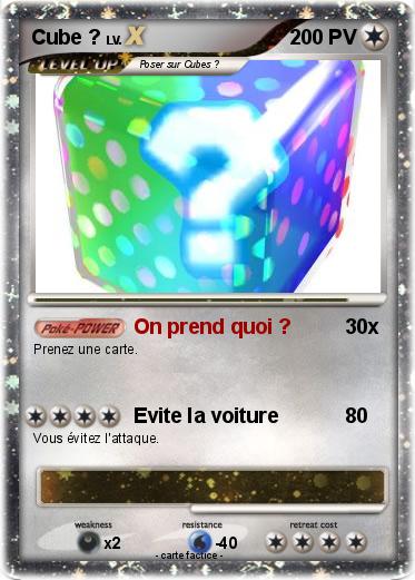 Pokemon Cube ?