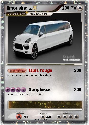 Pokemon limousine