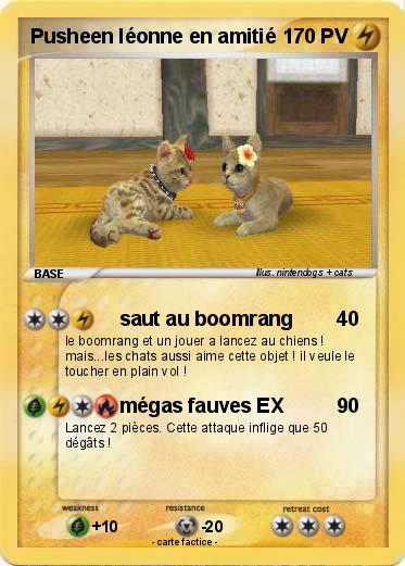 Pokemon Pusheen léonne en amitié