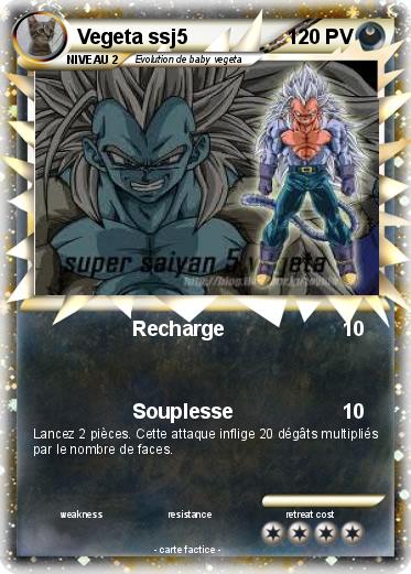 Pokemon Vegeta ssj5