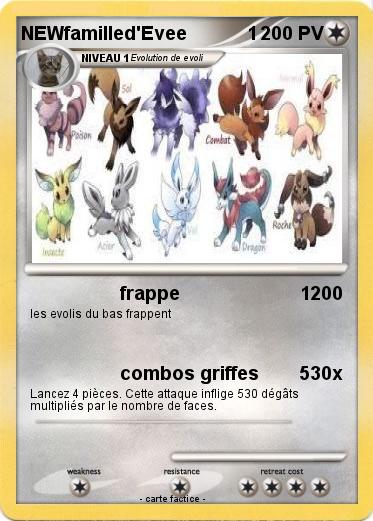 Pokemon NEWfamilled'Evee            1