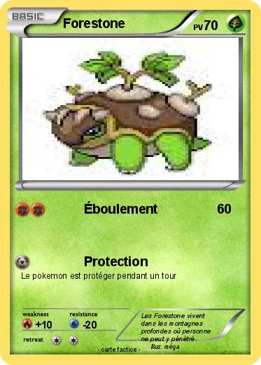 Pokemon Forestone