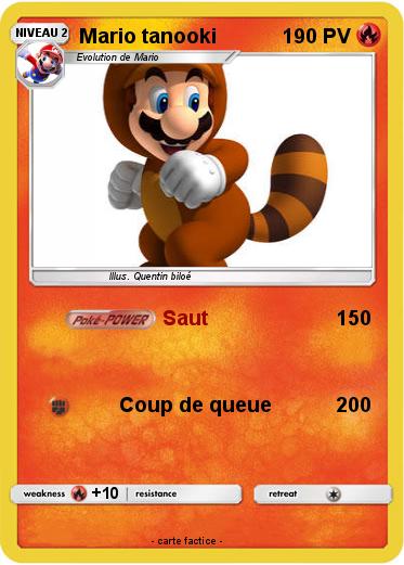 Pokemon Mario tanooki