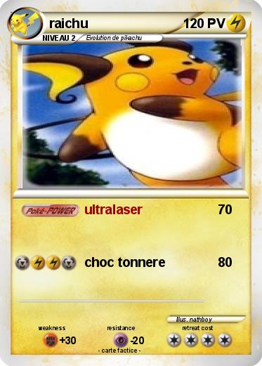 Pokemon raichu