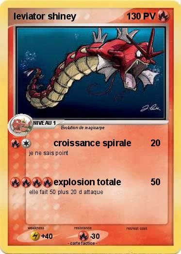 Pokemon leviator shiney