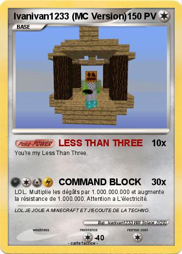 Pokemon Ivanivan1233 (MC Version)