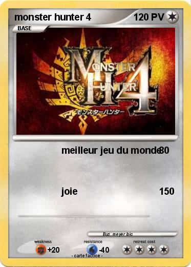 Pokemon monster hunter 4