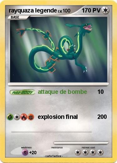 Pokemon rayquaza legende