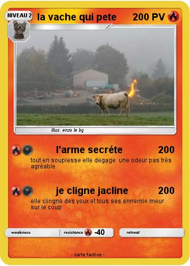 Pokemon la vache qui pete