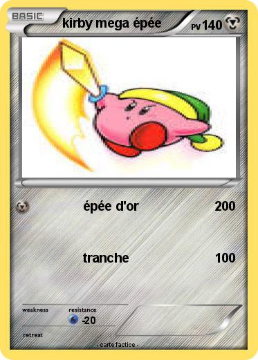 Pokemon kirby mega épée