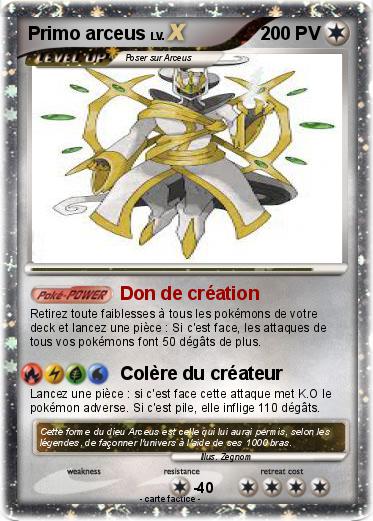 Pokemon Primo arceus