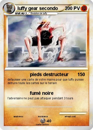 Pokemon luffy gear secondo