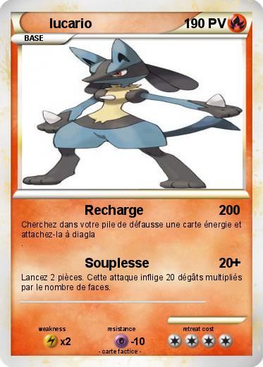 Pokemon lucario