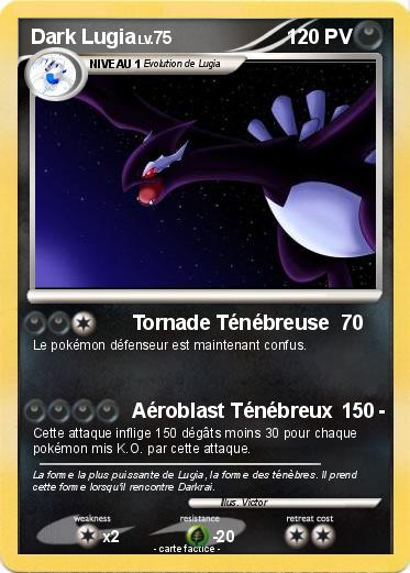 Pokemon Dark Lugia