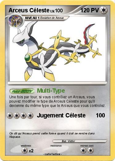Pokemon Arceus Céleste