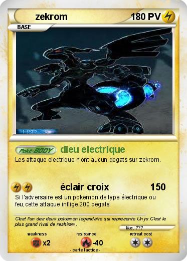 Pokemon zekrom