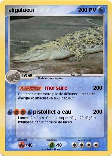 Pokemon aligatueur