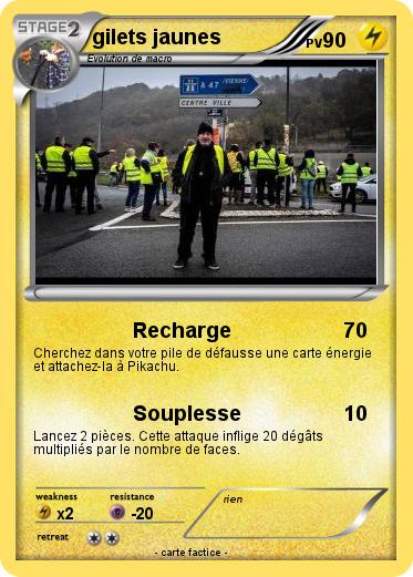 Pokemon gilets jaunes