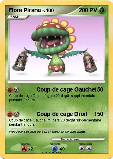 Pokemon Flora Pirana Pokemon Flora Pirana