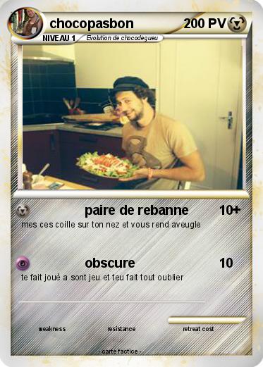 Pokemon chocopasbon
