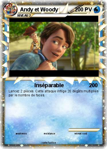 Pokemon Andy et Woody