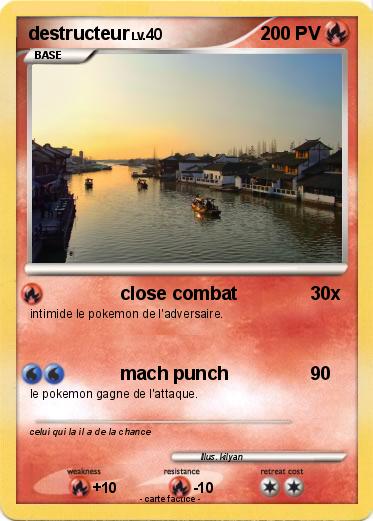 Pokemon destructeur