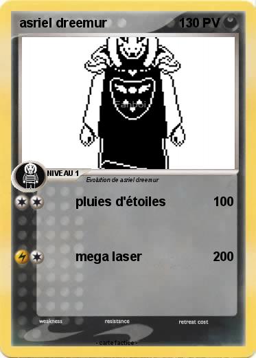 Pokemon asriel dreemur