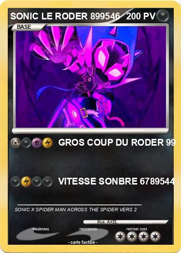 Pokemon SONIC LE RODER 899546