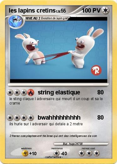 Pokemon les lapins cretins