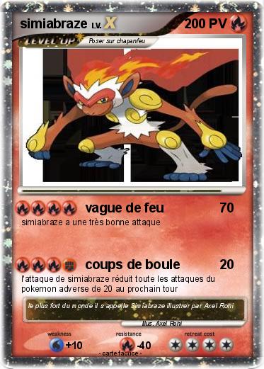Pokemon simiabraze