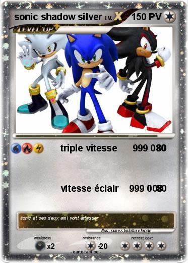 Pokemon sonic shadow silver