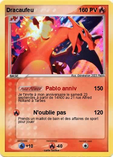 Pokemon Dracaufeu