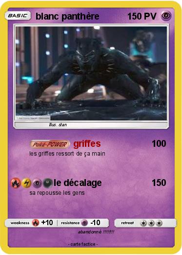 Pokemon blanc panthère