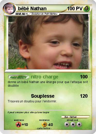 Pokemon bébé Nathan