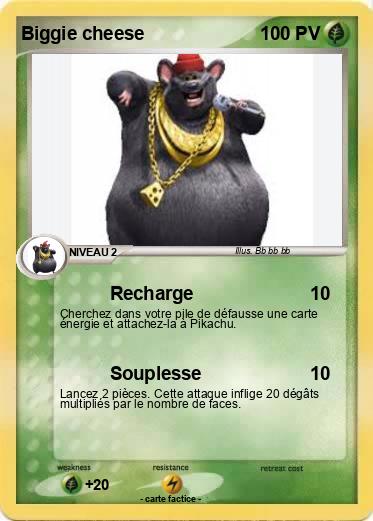 Pokemon Biggie cheese