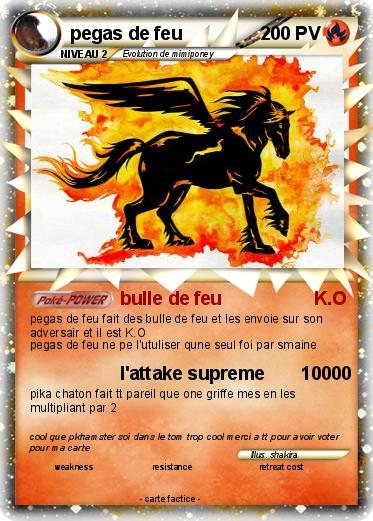 Pokemon pegas de feu