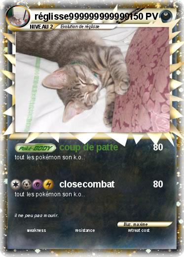 Pokemon réglisse999999999999