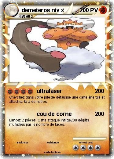 Pokemon demeteros niv x