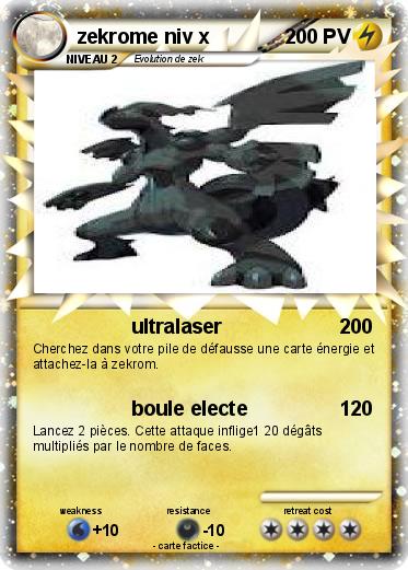Pokemon zekrome niv x