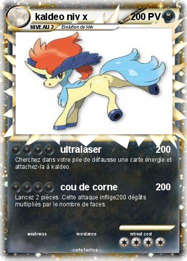 Pokemon kaldeo niv x