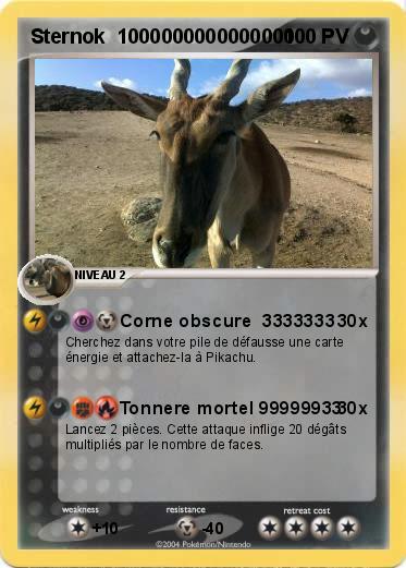 Pokemon Sternok  1000000000000000