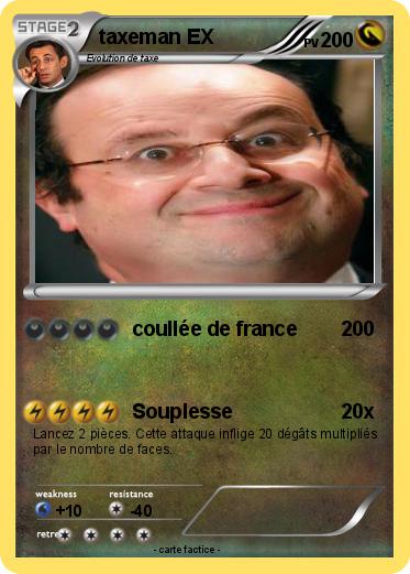 Pokemon taxeman EX