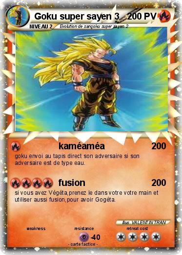 Pokemon Goku super sayen 3