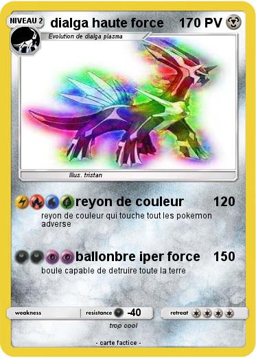 Pokemon dialga haute force