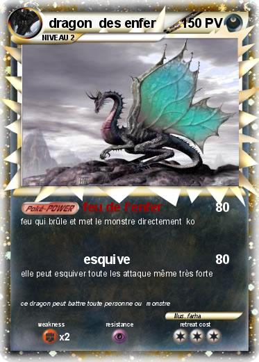 Pokemon dragon  des enfer