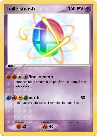 Pokemon balle smash