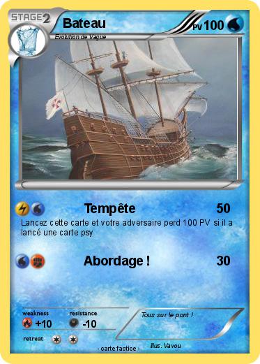 Pokemon Bateau
