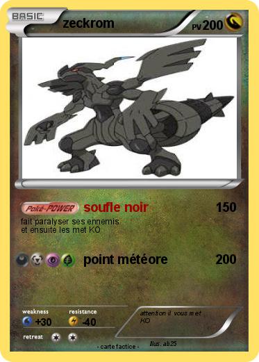 Pokemon zeckrom