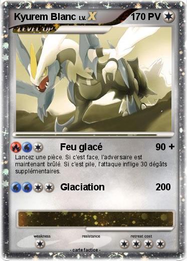 Pokemon Kyurem Blanc